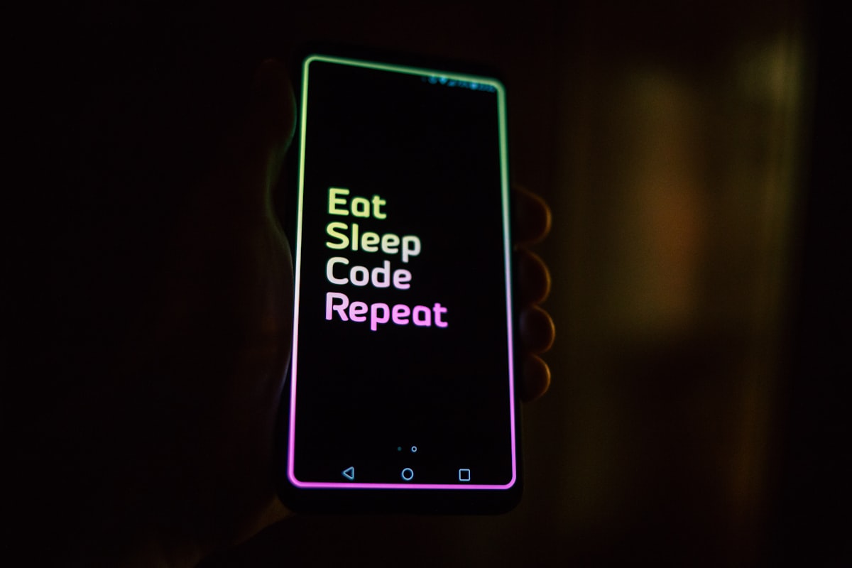 Smartphone showing two-factor authentication code