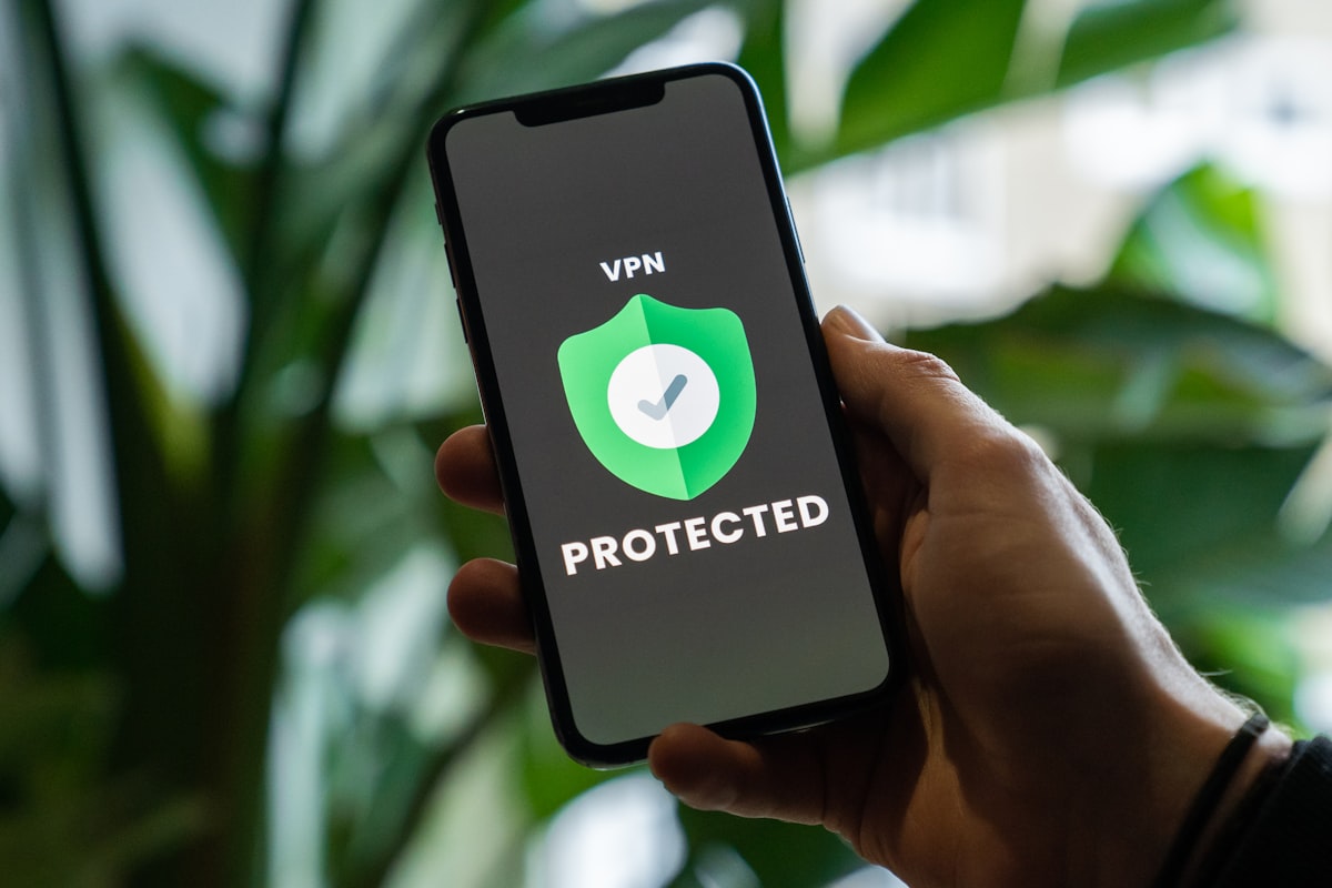 Shield icon representing VPN privacy protection