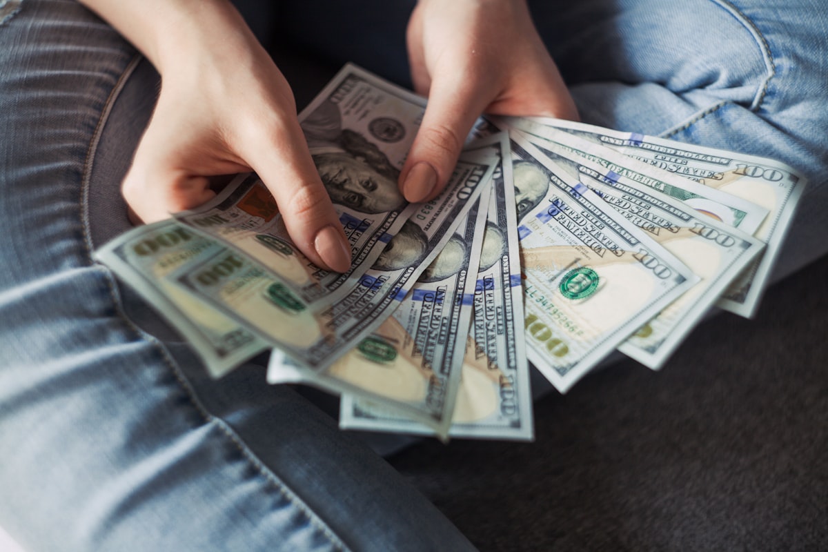 Young professional reviewing financial decisions