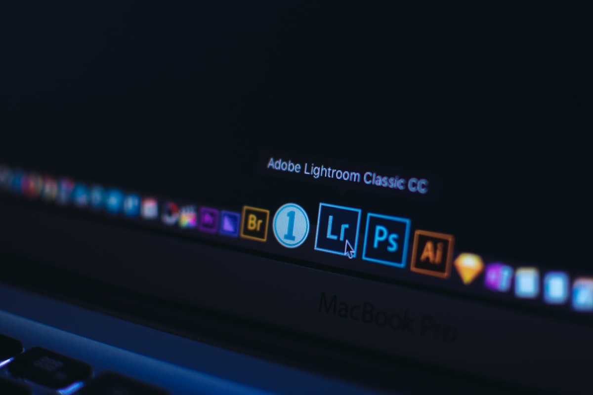 Creative workspace representing copyright protection